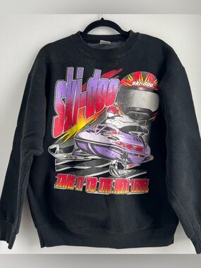 Vintage Ski-Doo Crewneck Sweatshirt Take it to the Next Level